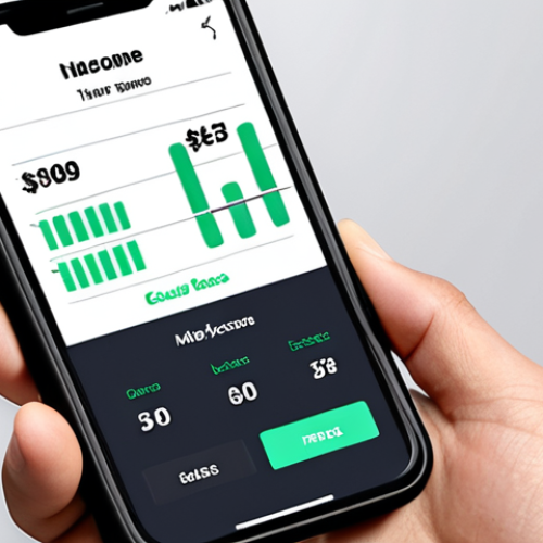 **A user-friendly mobile app interface for simple income and expense tracking, emphasizing ease of use and a clean design.**