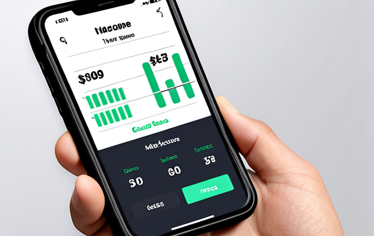 **A user-friendly mobile app interface for simple income and expense tracking, emphasizing ease of use and a clean design.**